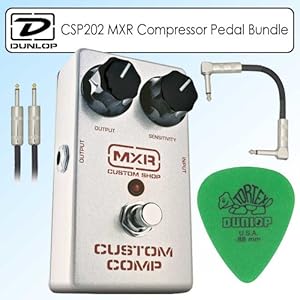 Dunlop CSP202 MXR Custom Compressor Pedal Bundle