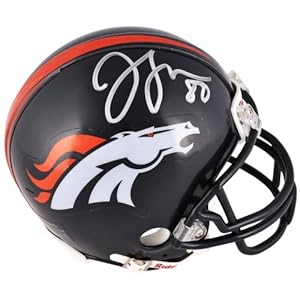 Julius Thomas Denver Broncos Autographed Riddell Mini Helmet - Memories - Mounted Memories Certified