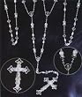 Wedding Lasso Rosary - 7MM Beads - 48" Chain - Deluxe Box