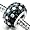 Pugster Clear Crystal Black Crystal Shine European Beads Fits Pandora Chamilia Biagi Charm Bracelet
