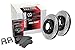 Stoptech 939.33088 Street Axle Pack Drilled, Front