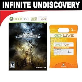 Infinite Undiscovery (XBOX 360) + Xbox 360 Live 3 Month Gold Card