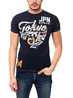 Rivaldi Camiseta Manga Corta (Azul Marino)