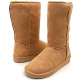 Soda Song Mid-Calf Boots 5.5 Tan
