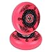 AOWISH Ripstik Wheels [2-Pack] 76mm Ripstick Wheels 90A Razor Ripsurf Caster Board Replacement Wheel with Pre-Installed Bearings ABEC 9 (Red)