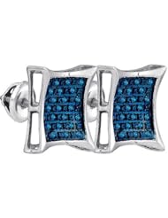 0.15CT-DIA MICRO-PAVE EARRINGS