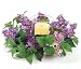 Pack of 2 Pansy & Lavender Silk Lilac Pillar Candle Rings with Glass Holders 51xQfDCKxVL. SL75 Pack of 2 Pansy & Lavender Silk Lilac Pillar Candle Rings with Glass Holders