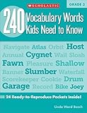 240 Vocabulary Words Kids Need to Know: Grade 3: 24 Ready-to-Reproduce Packets Inside!
