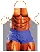Macho Muscle Man Sexy Kitchen Cooking Apron