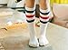 Dare Color Uniform Knee High Socks with Stripes Tube Socks for Kids