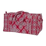 Vera Bradley Small Duffel (Clearance) (Frankly Scarlett)