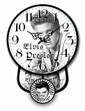 WALL CLOCK ELVIS PRESLEY PENDULUM KITCHEN CLOCK NEW