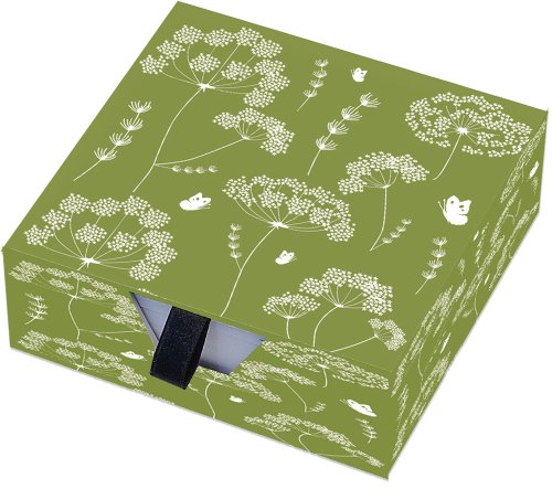 External hard drive:Queen Anne's Lace Boxed Designer Desk Notes (Stationery, Note Pad)