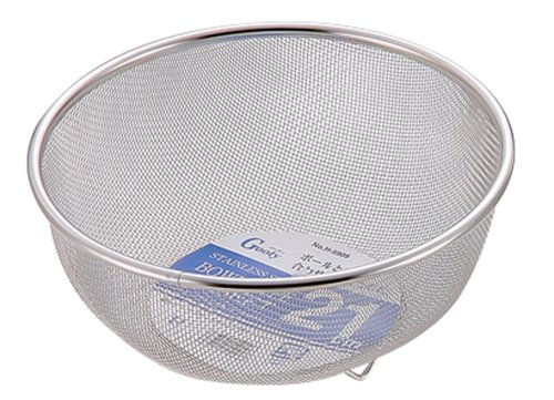 パール金属 グッティ ステンレス製 ボール型ザル21cm H-5909