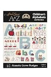 DMC 「Childrens Alphabets and Borders」 クロスステッチ図案集-英語