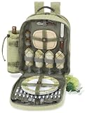 Picnic at Ascot Hamptons Picnic Backpack for 4