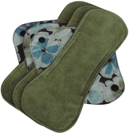 Set of Three Washable Period Pads By Peepods