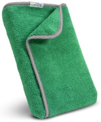 PerfectCLEAN® Green 16" x 16"All-purpose Antimicrobial Micro-denier washable and sustainable Terry Wiper (ultra microfiber cleaning cloth)-For household, automotive and professional cleaning use (pack of 5)