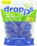 Dropps Laundry Pacs, Fresh Scent, 80-Load Pouch