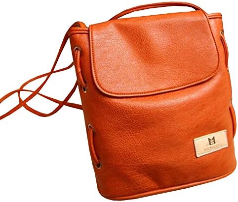 Melete Women's Handbag Fashion Small Cross-body Shoulder Bag Light-weight Hot Orange