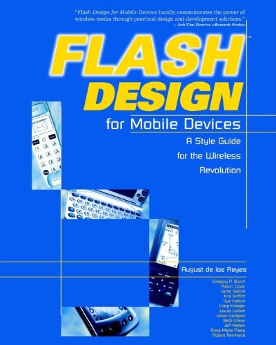 Cover image : Flash Design for Mobile Devices: A Style Guide for the Wireless Revolution