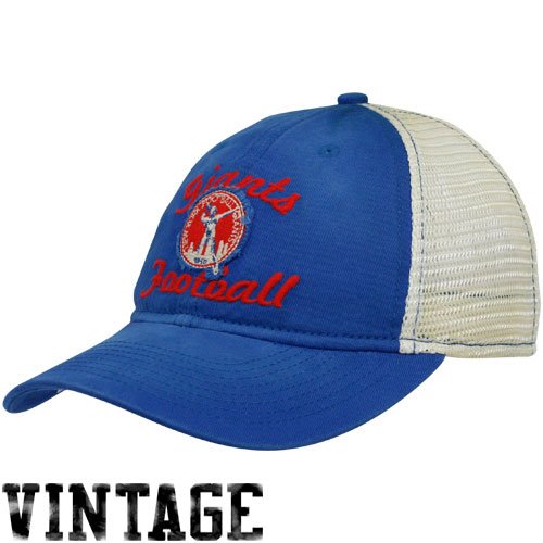 NFL Women's Fan Gear Classic Slouch Mesh Back Hat - EQ60W (New York Giants, One Size Fits All)