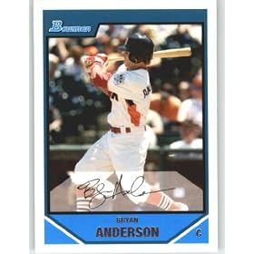 Buy 2007 Bowman Chrome Draft Draft Picks (Future's Game Prospects) #BDPP87 Bryan Anderson - St. Louis...