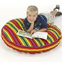Cozy Lounger 38" Rainbow Print