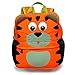 Hipiwe Little Kid Toddler Backpack Baby Boys Girls Kindergarten Pre School Bags Cute Neoprene Cartoon Backpacks (Tiger)