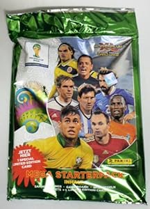 2014 Panini Adrenalyn XL FIFA World Cup Factory Sealed MEGA Starter Kit ! Includes Collectors Binder,5 Booster Packs (30 Cards) and Exclusive Limited Edition Lionel Messi Card
