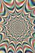 Fractal Illusions Trippy Art Print Poster - 24x36 Collections Poster Print, 24x36 College Poster Print, 24x36