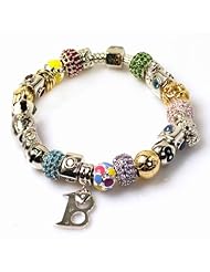 De Buman Sterling Silver Charm Bracelet