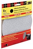 3M 9181DC-NA 6-Inch Extra Fine Grit Adhesive Backed Sanding Disc