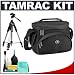 Tamrac 3345 Aero 45 Camera Bag (Black) + Tripod + Accessory Kit for Canon Rebel XSi, XS, XTi, 40D, Nikon D40, D60, D80, D200, D300, D700, Olympus Evolt E-410, E-420, E-510, E-520, and Sony Alpha A200, A300, A350, A700 Digital SLR Cameras