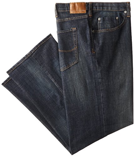 Lee Men's Big-Tall Modern Series Custom Fit Relaxed Straight Leg Jean, Storm Rider, 46W x 32L