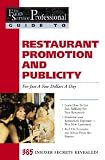 Restaurant Promotion and Publicity