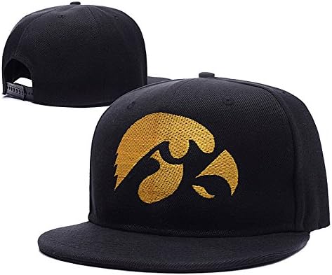 Iowa Hawkeyes Logo Adjustable snapback Embroidery Hats Caps