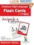 Sign2Me - ASL Flashcards: Beginners Series - Animals & Colors (Incl. ASL + English + Spanish) (American Sign Language) (American Sign Language Flash Cards, Beginner)