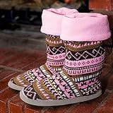 Muk Luks Knit Sock Slippers