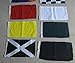 100% Cotton - Nascar Race Flag Set - Set of 8 Racing Flags Race - 14