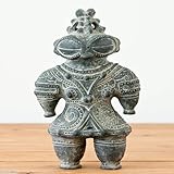 ハニワの土偶 (炭化)(高さ27cm)