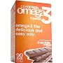 Coromega Omega-3 Supplement, Orange Flavor with a Hint of Chocolate, 90 packets (2.5 g)