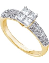 1.00CTW DIAMOND INVISIBLE RING