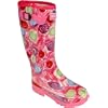 Welligogs Pink Spot Hi Grip Wellington Boot