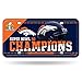 Rico Industries NFL Football Denver Broncos Metal Auto Tag 6