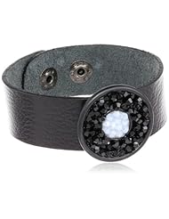 LIZ Palacios Multi-Colored Rocky Circle Cuff Bracelet, 8"
