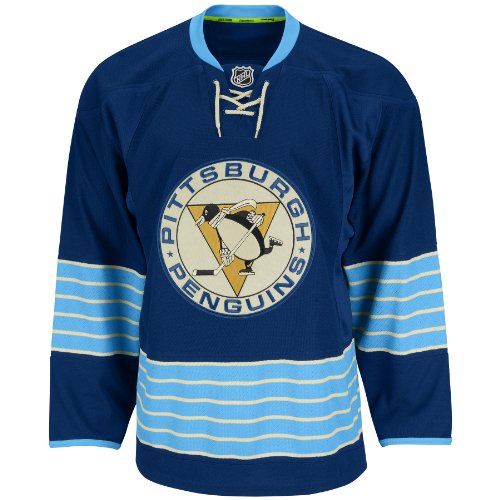 NHL Men's Pittsburgh Penguins Authentic Jersey - 7231A5P4Ahjppe (Navy, 54)