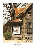 Gilley's House Decorative Art Poster Print by Bob Timberlake, 18x24