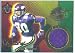 2000 Vanguard Game Worn Jerseys 1 Cris Carter Minnesota Vikings(Piece of Authentic Game Worn Jersey - Football Cards)