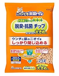花王ニャンとも清潔トイレ 脱臭・抗菌チップ 大きめの粒 2.5L